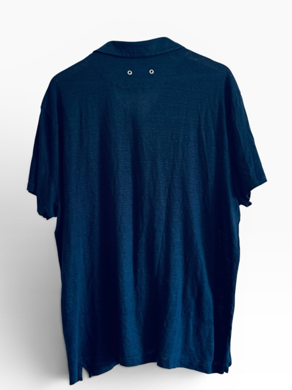 Vilebrequin Pyramid Linen Polo Shirt View 4